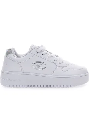 Champion Sneakers Bianche Rebound Platform Metal