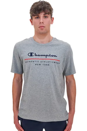 Champion Maglietta Mezza Manica Grigia 219734