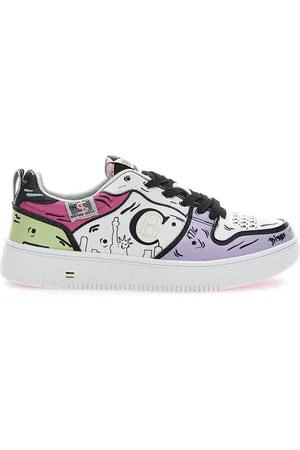 COTTON BELT Sneakers Bianche Funky Prints