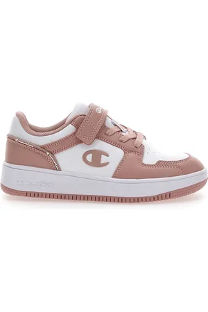 Champion Sneakers Bianche e Rosa Rebound 2 Low G Ps