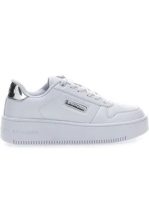Champion Sneakers Bianche Rebound Platform Metal
