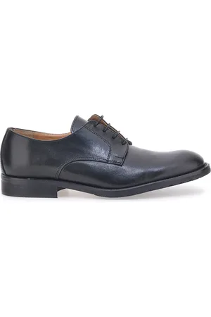 Pittarello Scarpe Stringate Vera Pelle Nere 6051
