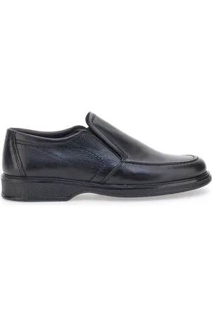 Pittarello Mocassini Neri In Vera Pelle Made In Italy 21300