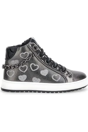 Laura Biagiotti Sneakers Piombo con catenella 12515