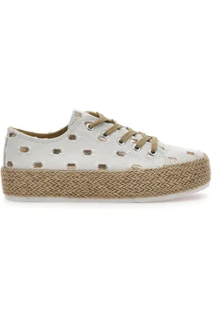 Energy Espadrillas con Flatform 124 Bianche