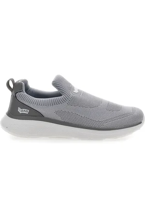 GAS Sneakers Grigie Slip-on Senza Lacci Zanzi Knit