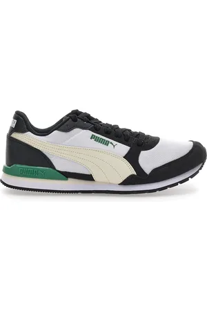 PUMA Sneakers nere e bianche con dettagli colorati St Runner V3 Mesh