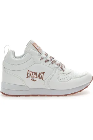 Everlast Sneakers Bianche e Gold Rose Con Suola a Contrasto 479