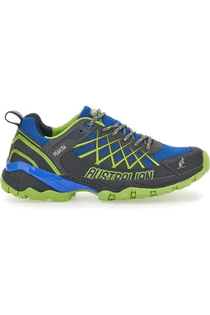 Australian Scarponcino da Trekking 603 Blu-Verde