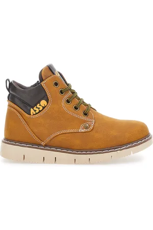 Asso Stivaletto Scarponcino Ocra 15840
