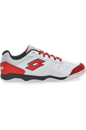 Lotto Scarpe da Calcetto Tacto 300 VI ID Bianche e Rosse