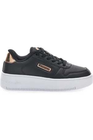 Champion Sneakers Con Flatform Nere Rebound Plat Metal