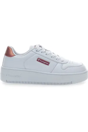 Champion Sneakers Bianche con Lacci Rebound Platform Glitz