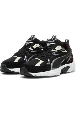 PUMA Sneakers Nere con dettagli colorati Milenio Tech Suede
