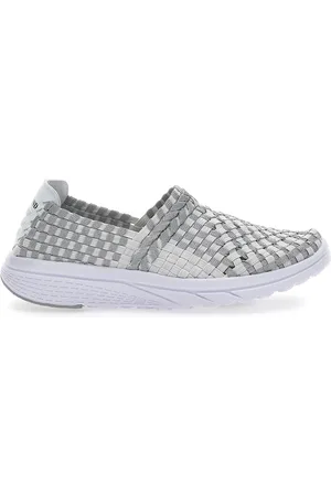 Overland Sneakers Slip-on 640 Bianche e Grigie