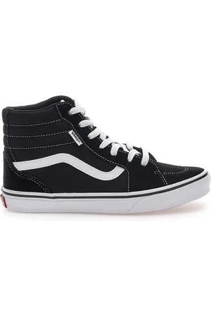 Vans Sneakers Mid-Cut nere con dettagli bianchi FILMONE HI