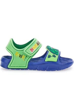 Disney Sandali in Gomma Verdi e Blu Dinosaur 8020049