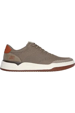 Skechers Sneakers Marroni da Uomo Corliss-Dorset
