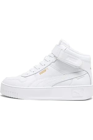 PUMA Sneakers Mid-Cut bianche Carina Street Mid