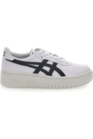 Asics Sneakers Platform Bianche e Nere con Ortholite Japan S PF