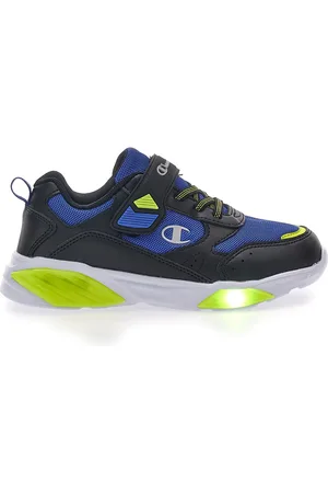 Champion Sneakers Nere e Blu Con Luci Wave B PS