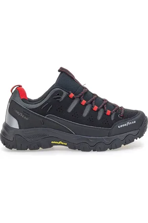 Goodyear Scarpe da Trekking nere con dettagli rossi 41029