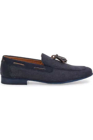Pittarello Mocassino Blu In Vera Pelle Made In Italy da Uomo Sevenoaks 195