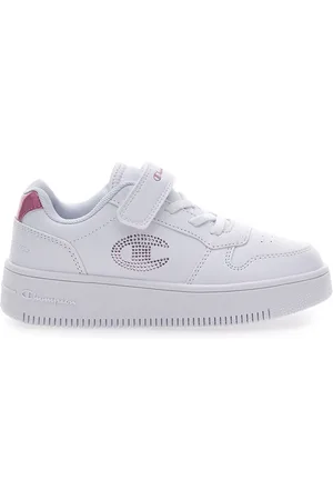 Champion Sneakers Bianche e Rosa con Platform RD18 PLATFORM GLITTER G PS