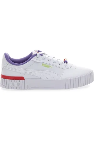 PUMA Sneakers bianche con perline Carina 2.0 Pearls Jr