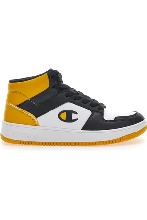Champion Sneakers Gialle e Bianche Rebound 2 Mid