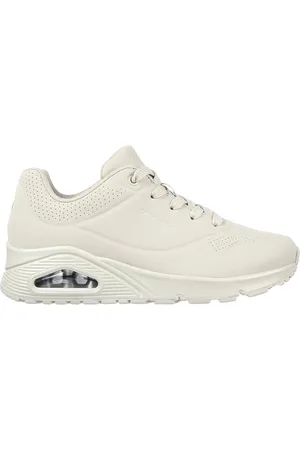 Skechers Sneakers Bianco Panna Air-Cooled Uno-Stand on Air