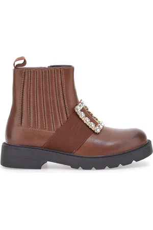 DAME Stivaletti Chelsea con Fibbia 843