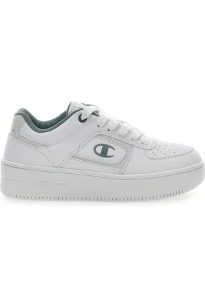 Champion Sneakers Bianche Con Logo Laterale Foul Plat Element