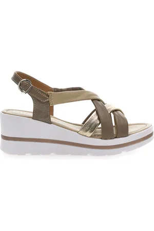 Pittarello Sandali con Platform Oro 191001