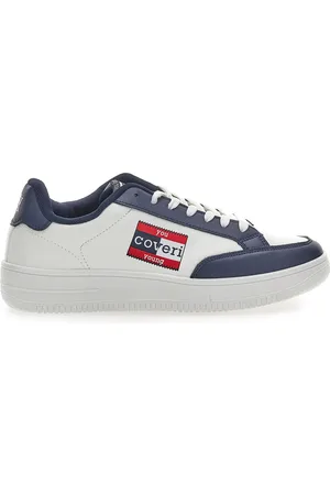 Coveri Sneakers Bianche e Blu 224115