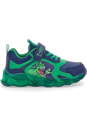 Disney Sneakers Blu e Verdi Con Luci Dinosaur S8020121S