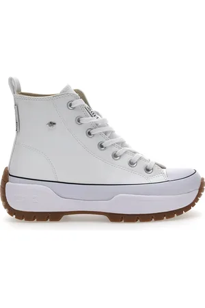 British Knights Sneakers Mid-Cut Kaya Mid Fly Bianche