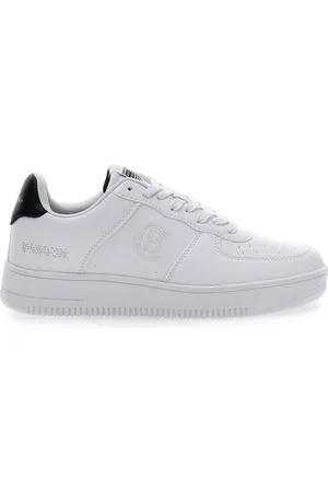 COTTON BELT Sneakers bianche con tomaia traforata RFM424H00