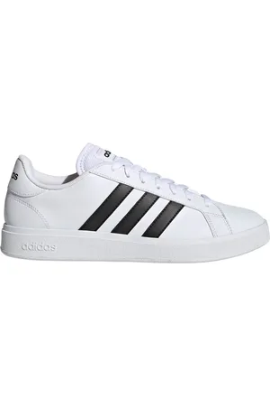 adidas Sneakers Bianche e Nere Court Base 2.0