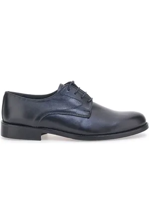 Pittarello Scarpe Stringate Vera Pelle Nera 77201