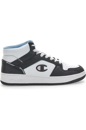 Champion Sneakers Mid Cut Rebound 2.0 Mid Bianche-Nere