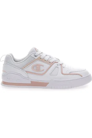 Champion Sneakers Bianche e Rosa 3 Point Low