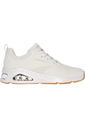 Skechers Sneakers Bianche Tres-Air Uno Ah-mazing