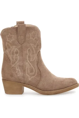 DAME Stivaletti Camperos Beige 1203