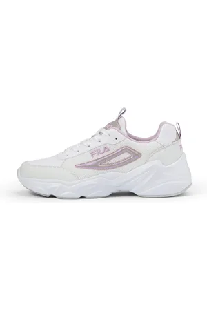 Fila Sneakers Bianche e Rosa da Donna Felice Wmn