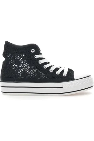 Energy Sneakers Mid-Cut Flatform 110 Nere