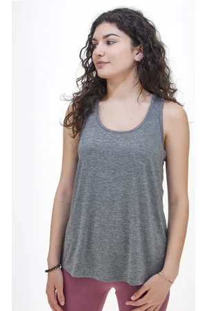 Skechers Canottiera Godri Swift Tunic Tank Grigia