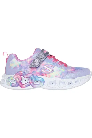Skechers Sneakers con Luci da Bimbi Infinite Heart Light-Color Lovin