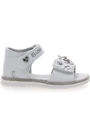 Laura Biagiotti Sandali Bianchi e Argento 9094