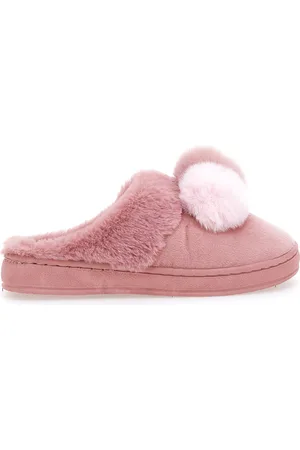Coveri Pantofole Rosa con Pom Pon Coveri Word 233252